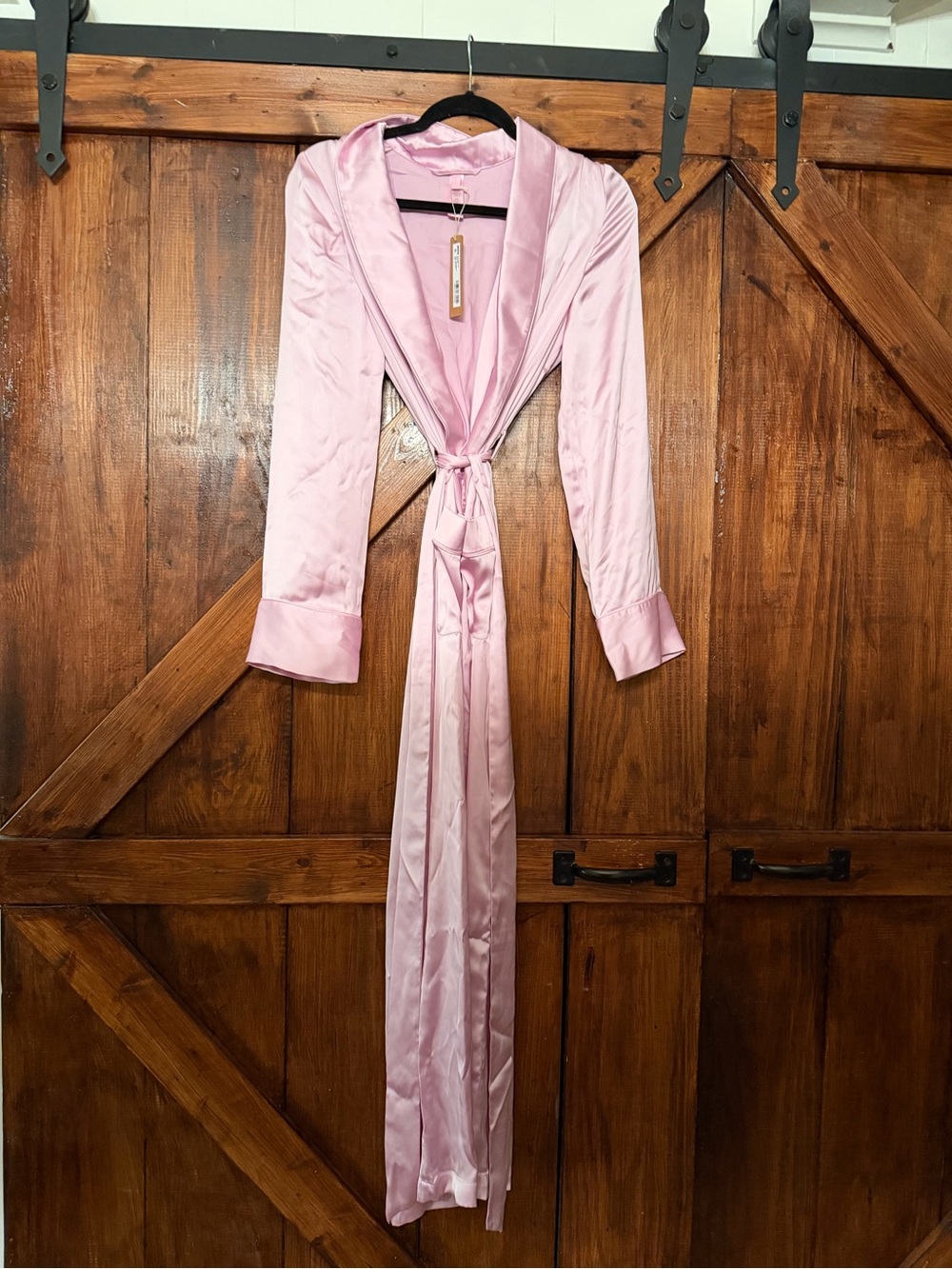 SKIMS Woven Shine Long Robe
